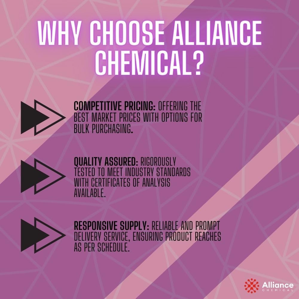 Phosphoric Acid 75% - 1 Gallon - Phosphoric Acid Cleaner for pH Control, Corrosion Inhibitor, Activating Agent, and Agriculture - Made in America - Alliance Chemical