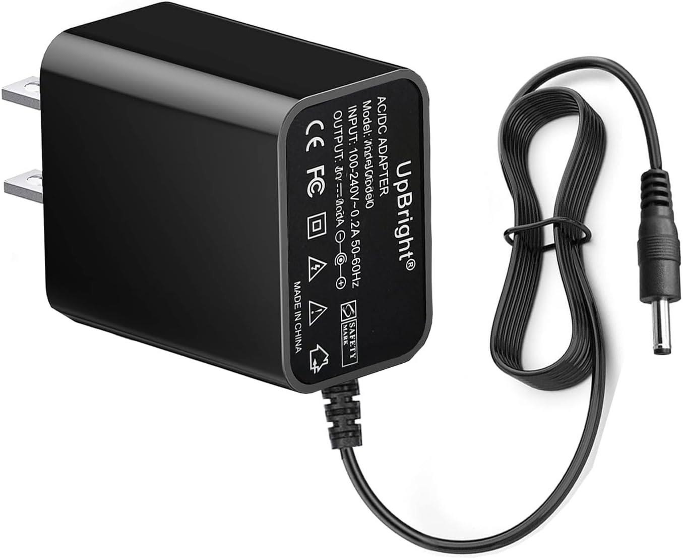 UpBright 6V AC/DC Adapter Compatible with Braun 63990 64797 Harbor Freight Tools 845 350 Lumen Worklight Rechargeable Lithium Li-Ion 3.7V 2000mAh
