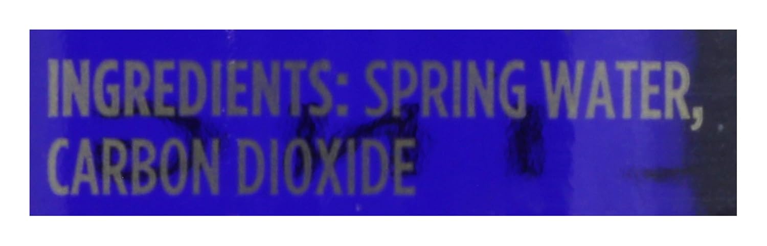 SARATOGA INTERNATIONAL Spring Water, 12 FZ