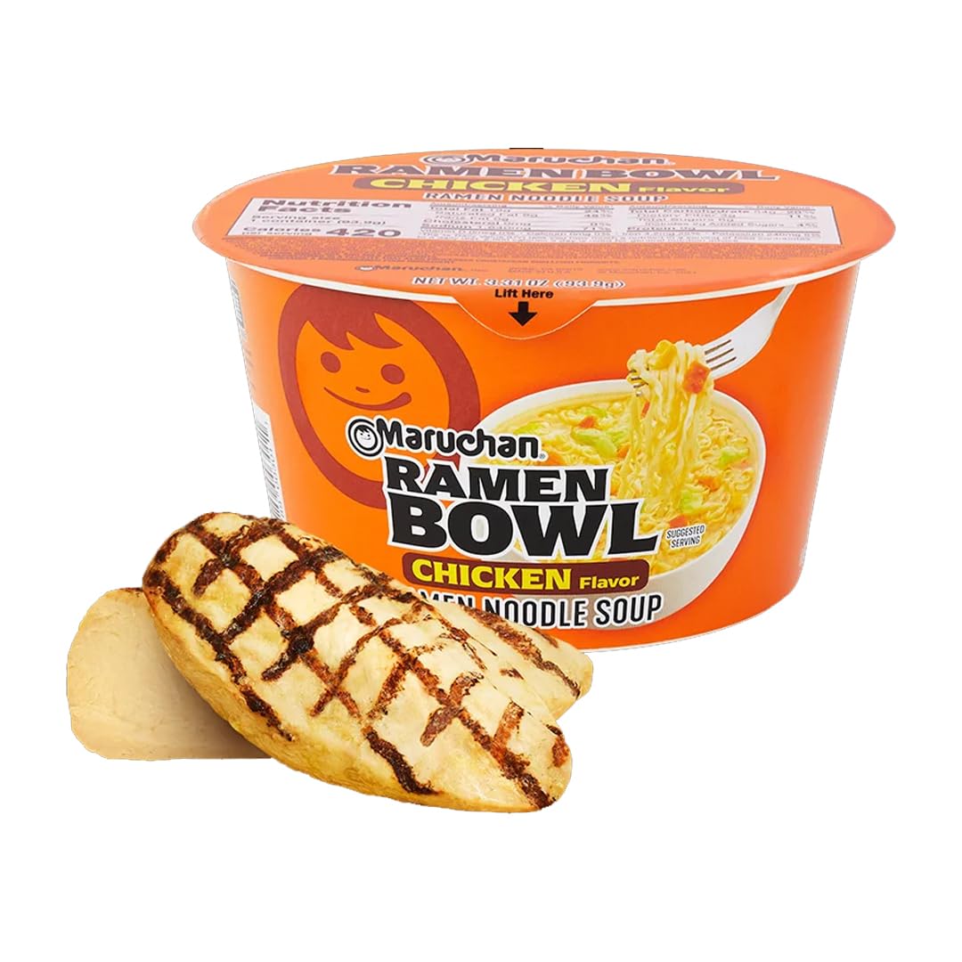 Maruchan Bowl Chicken Ramen Noodles, 3.32 Oz