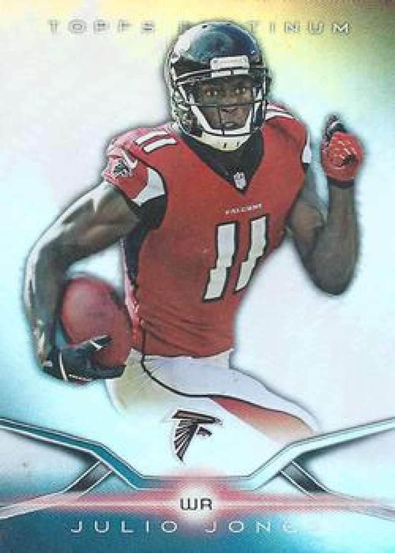 2014 Topps Platinum #55 Julio Jones Falcons NFL Football Card NM-MT