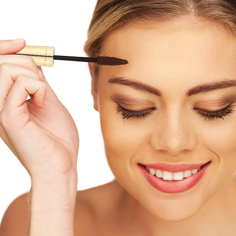 Vegan Black Mascara for Sensitive Eyes, Natural Hypoallergenic mascara, Buildable Lengthening and Volumizing for Natural Looking, Cruelty Free, Ophthalmologist Tested- By Gaya cosmetics