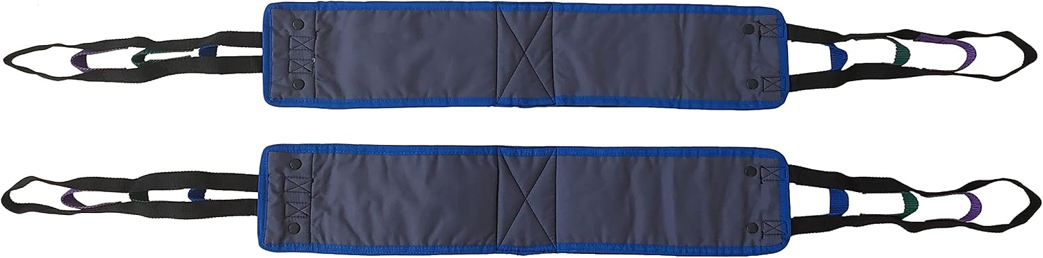 Hip Lift Sling (X-Large) Solid Fabric, Non-Slip Polyester Sling, Inner Thigh Cuff Compatible with Hoyer, Invacare, McKesson, Drive, Lumex, Medline