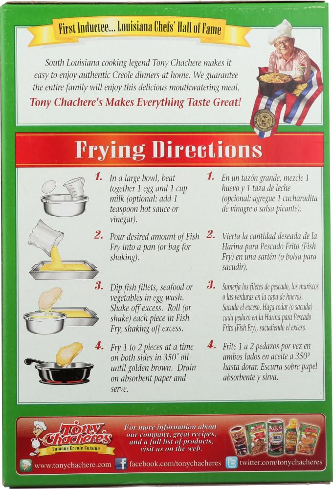 Tony Chacheres Mix Fish Fry Crispy Creole