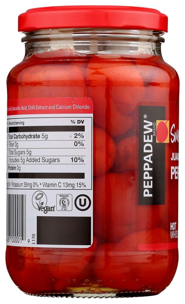 Peppadew Peppers - Hot - Value Bundle of 6 (84 ounce)