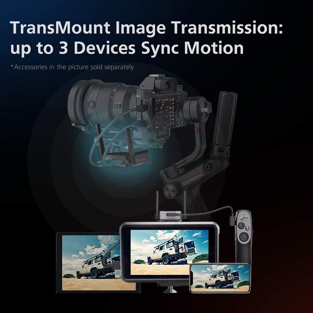 Zhi yun Weebill S Gimbal Stabilizer for Mirrorless and DSLR Camera, for Canon 5DIV 5DIII EOS R Sony A7M3 A7R3 A7 III A9 Panasonic S1 GH5s Nikon Z6