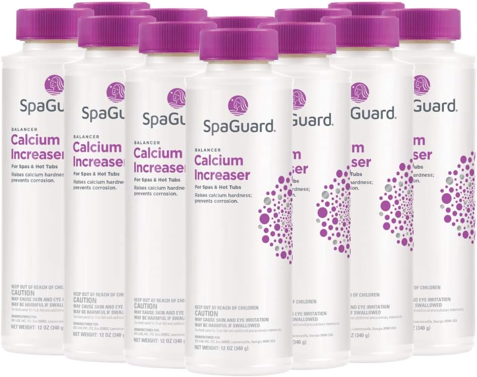 Spa Calcium Hardness Increaser, 12 oz, Single Pack | Raises Calcium Hardness, Easy to Use Granular Formula, Prevents Equipment Corrosion