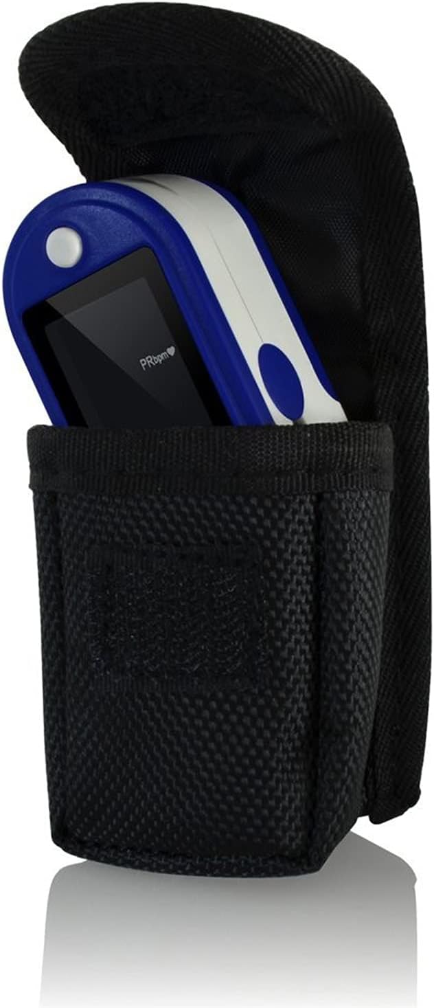 Finger Pulse Oximeter DP100 in Black- the Authentic Pulse Oximeter for sports and aviation use