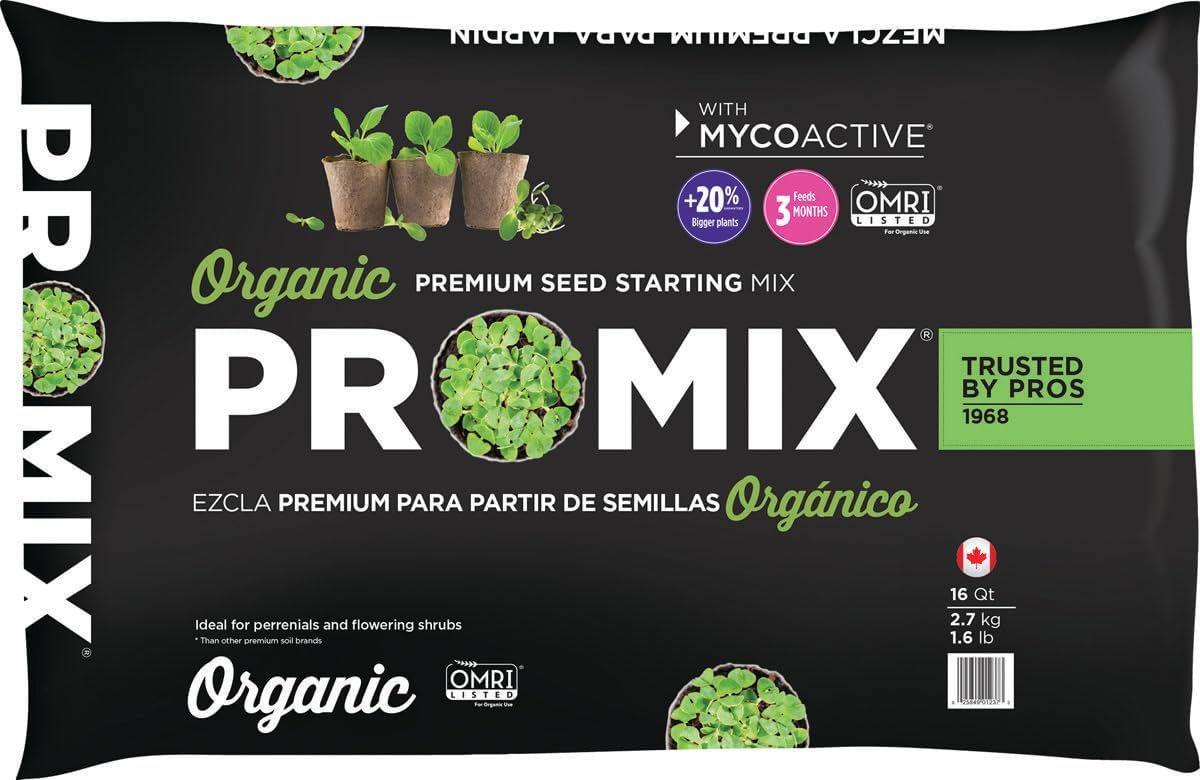 1016041RGCE Organic Pro Seed Starting Mix, 16 Quart