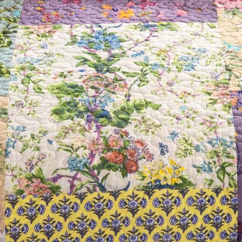 YAYIDAY Quilts Queen Size Patchwork Bedspread Set