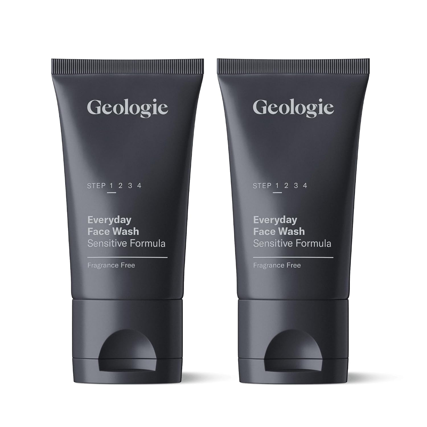 Geologie Daily Face Wash for Sensitive Skin | Fragrance-Free Facial Cleanser for Men & Women | Acne & Oil Control | Non-irritating