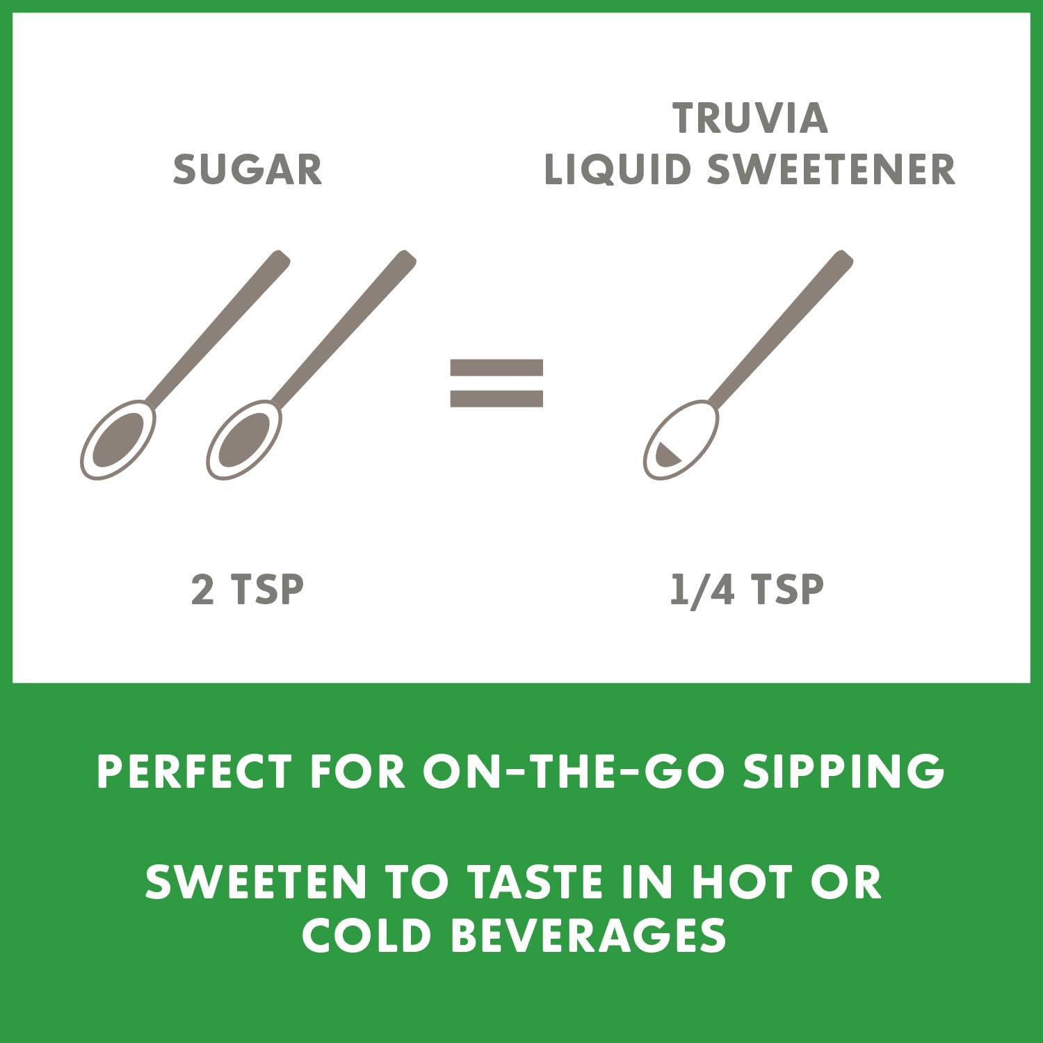 Truvia Organic Zero-Calorie Liquid Stevia Sweetener, 2.7 fluid ounce bottle, Vanilla flavor