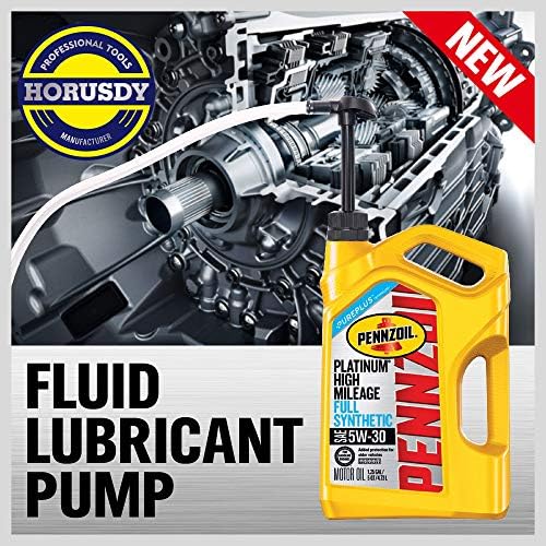 SEDY Lubricant Fluid Transfer Pump, Transmission Fluid Pump, Gear Oil Pump for Gallon Bottles & Wide Mouth Quart Bottles, Differential Fluid Pump