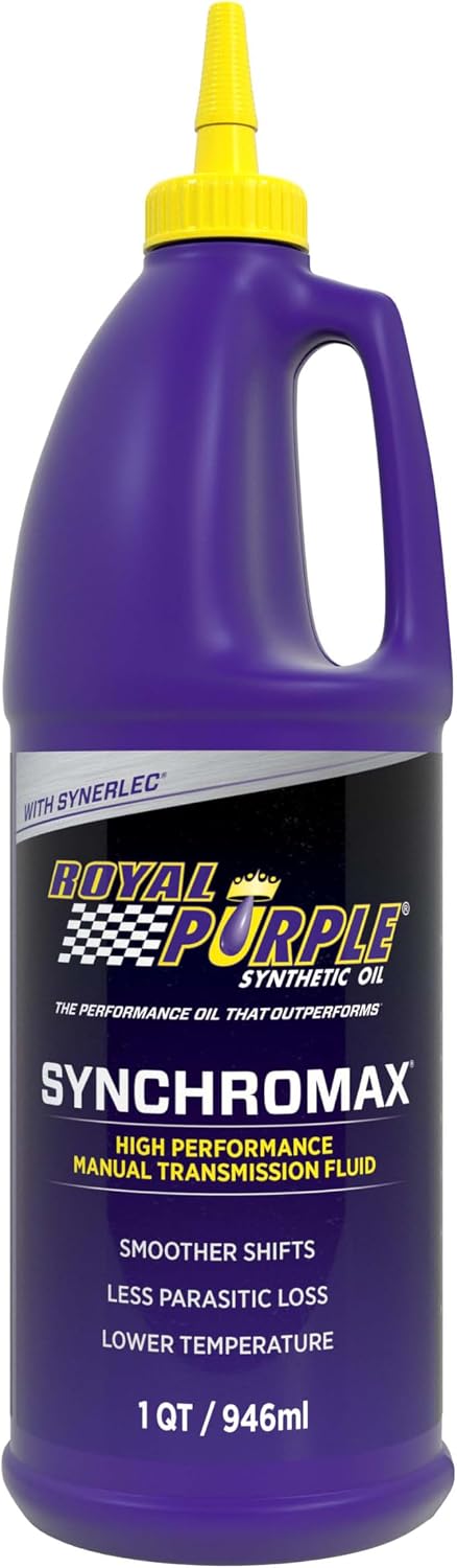 Royal Purple-ROY01512 ROYAL PURPLE SYNCHROMAX QT. TRANSFLUID, 1 Quart (32 Ounces)