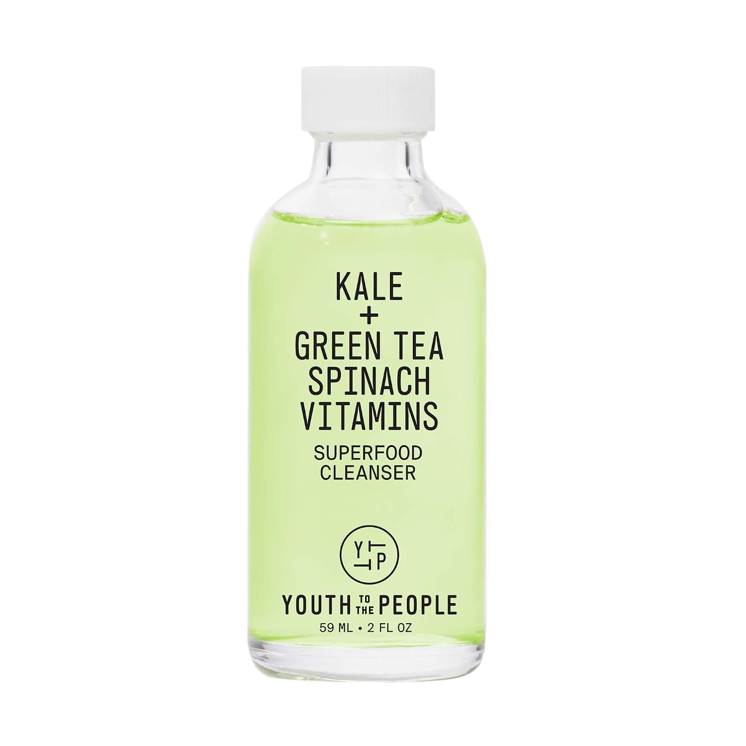 Youth To The People Superfood Cleanser - Kale + Spinach Hydrating Face Wash | Antioxidant-Rich Daily Facial Cleanser - Refillable, pH-balanced, Non-drying, Gentle Makeup Remover, All Skin Types, Vegan