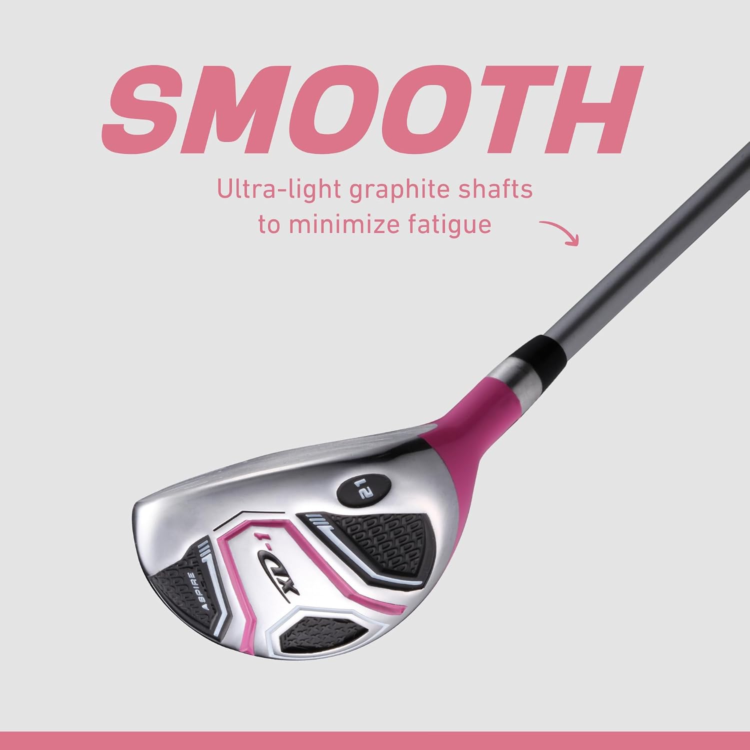 Aspire XD1 - Women's Golf Club Set - Pink