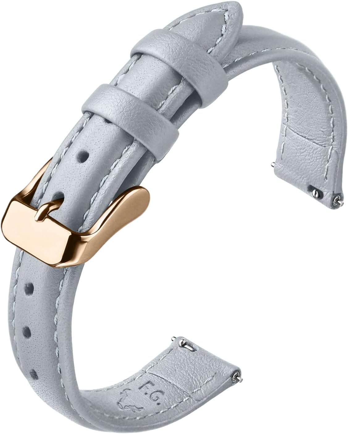 Fullmosa 22mm Quick Release Leather Watch Band for Garmin Samsung Galaxy | Strap for Garmin Vivoactive 4 45mm,Garmin Venu 4(45mm)/Venu 3/Venu 2,Samsung Galaxy Women Men, Red&Silver Buckle