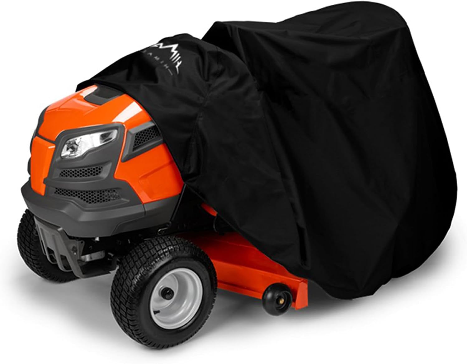 Himal Outdoors Riding Lawn Mower Cover, Heavy Duty 420D to 54" | Waterproof, Tractor Decks up, Windproof Buckles, Velcro Design, Turn Mower Cover