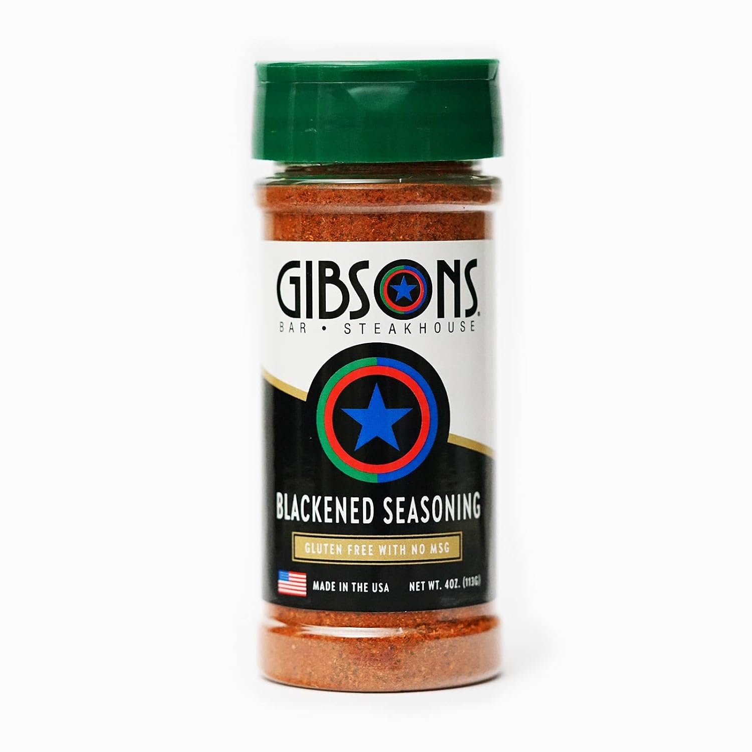 GIBSONS STEAKHOUSE Seafood Seasoning, 5.5oz Bottle