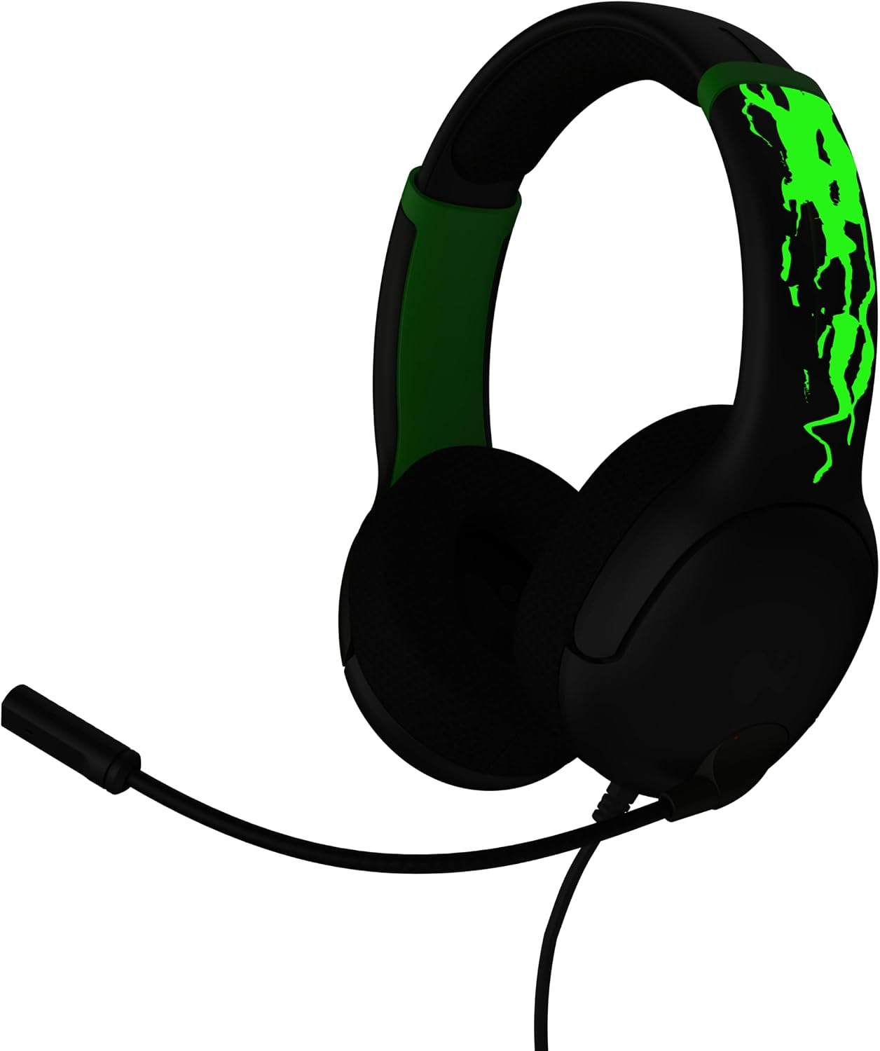 PDP Gaming AIRLITE Xbox Headset with Noise-Cancelling Microphone, Licensed Microsoft Series X|S, Xbox One Accessories, PC/Windows 10/11, Lightweight Wired Power Stereo headphones - Black