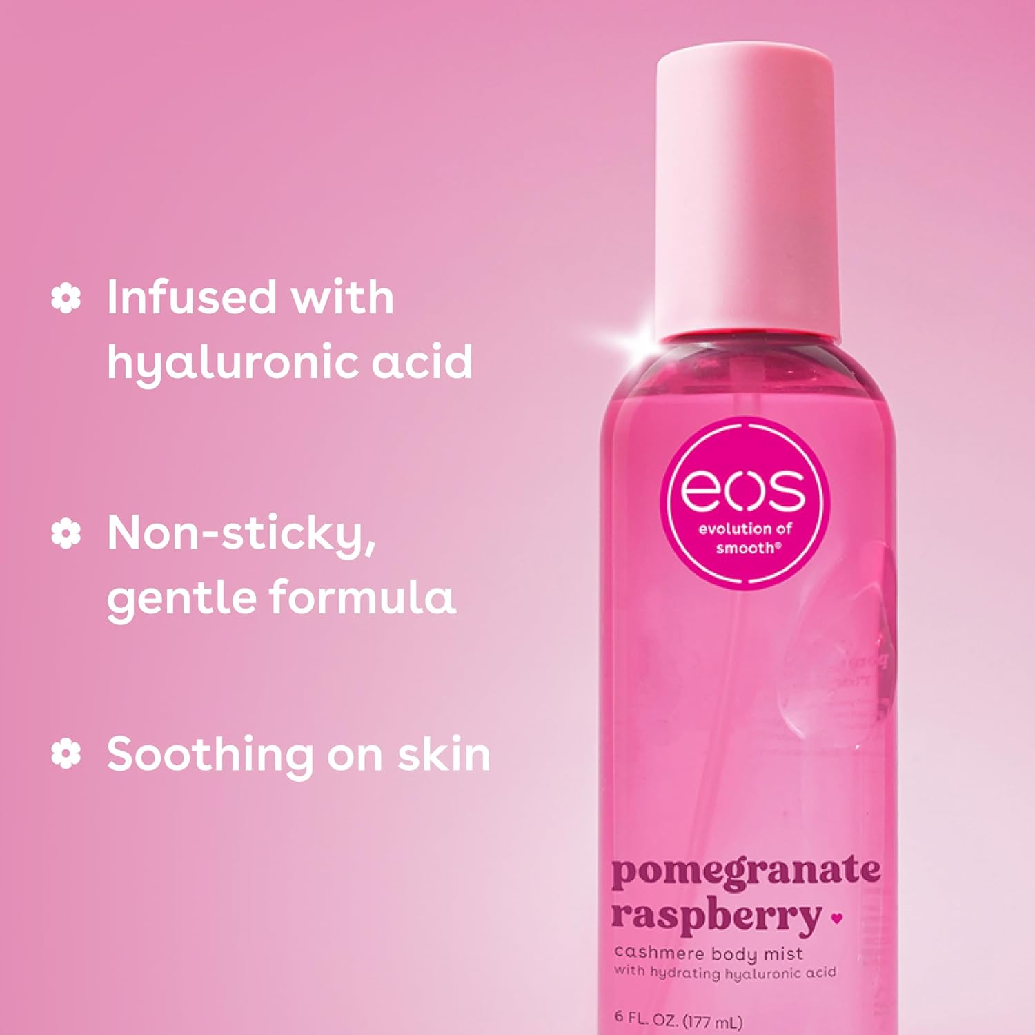 eos Shea Better 24H Moisture Body Lotion- Pomegranate Raspberry, 16 fl oz
