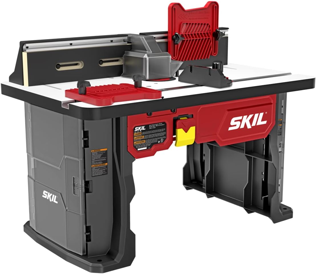SKIL SRT1039 Benchtop Portable Router Table for SKIL Routers RT1323-00 & RT1322-00 (Router Not Included)