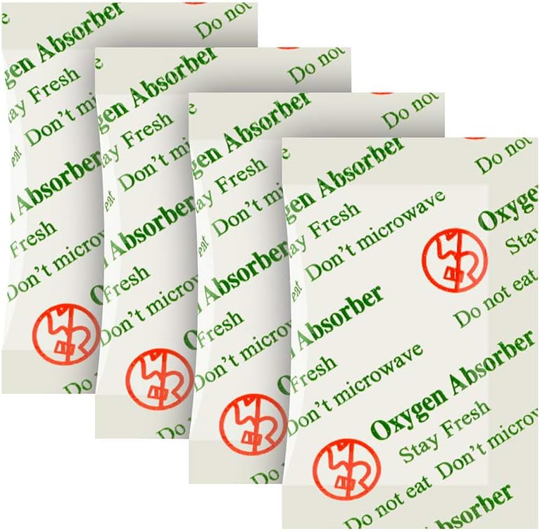 O2frepak 100CC(100Packets) Food Grade Oxygen Absorbers Packets Food Storage
