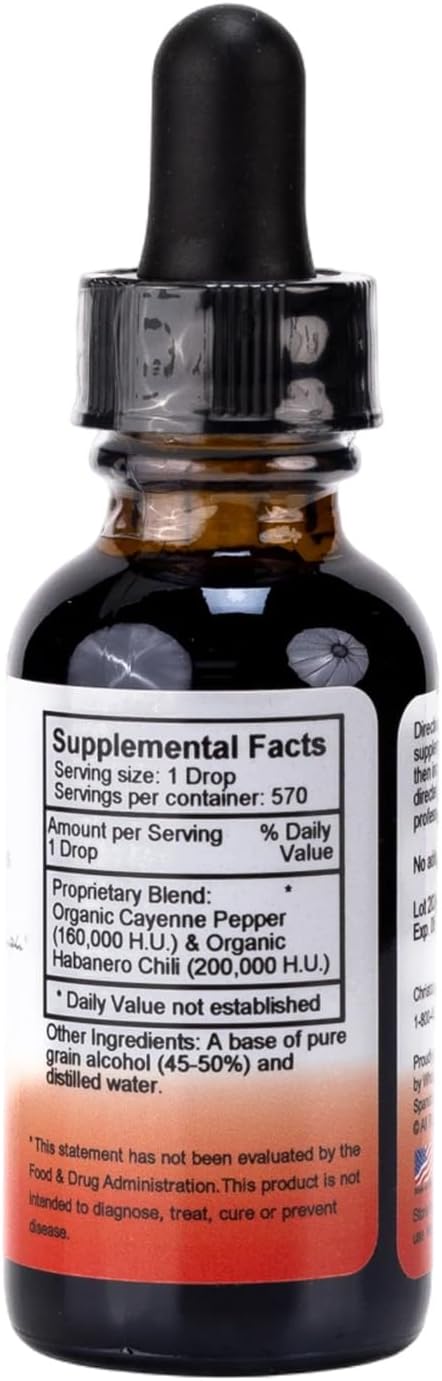 Christopher's Original Formulas Hot Cayenne Extract, 1 fl oz - Natural Herbal Supplement
