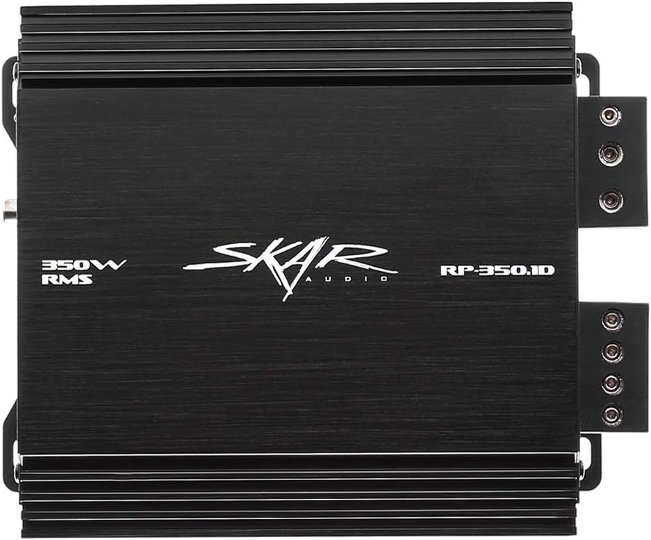 Skar Audio Single 8" Complete 700 Watt SDR Series Subwoofer Bass Package - Includes Loaded Enclosure with Amplifier
