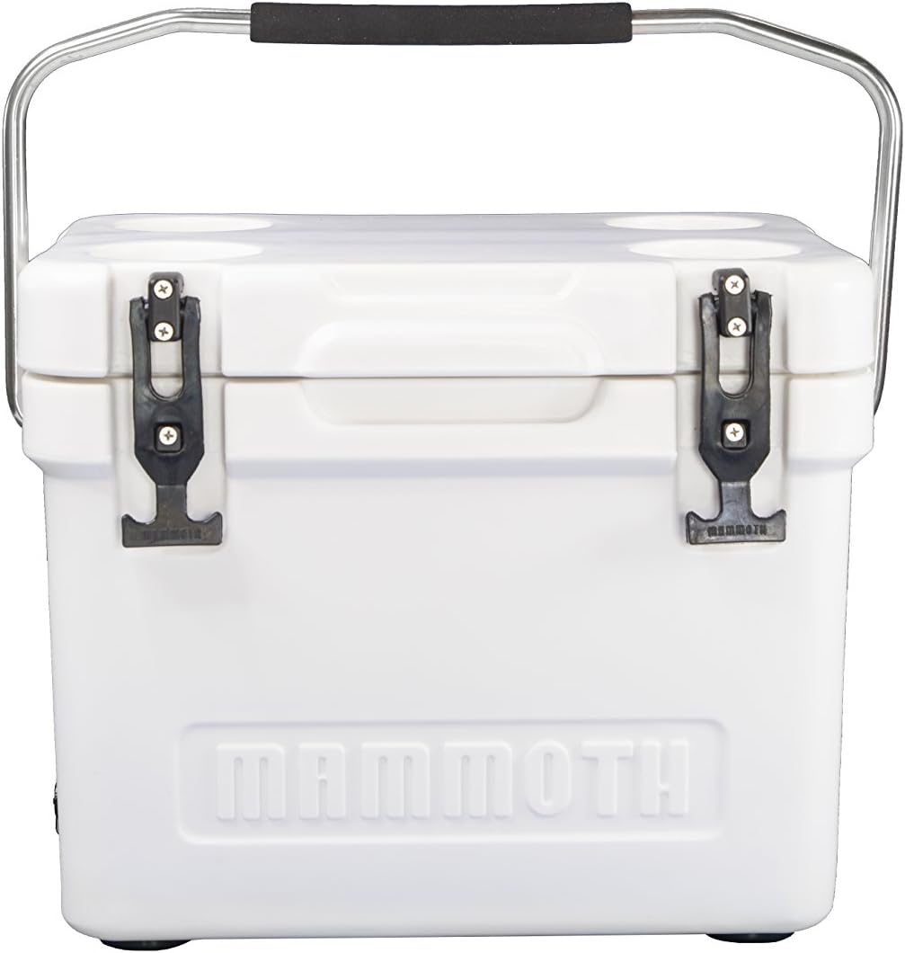 Mammoth Coolers Cruiser Series, Insulated Hard Ice Chest with Durable Double-Walled Rotomolded Construction, Great for On-The-Go Recreational Activities (Cruiser 20, Tan)