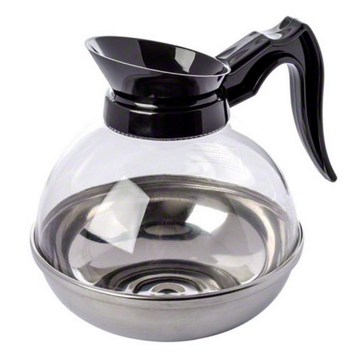Tablecraft 64 oz Coffee Decanter w/Black Handle