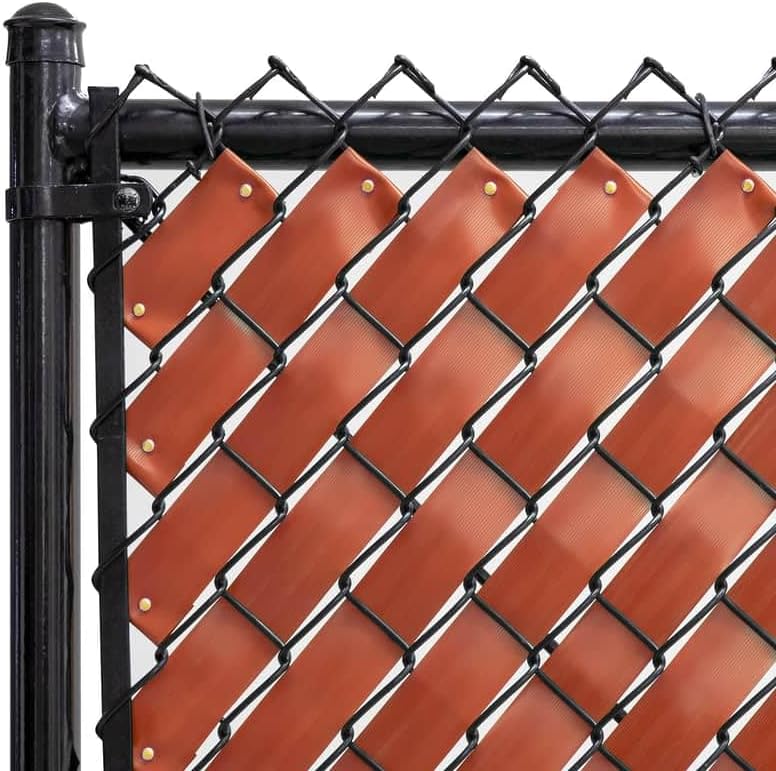 Chain Link Fence Privacy Tape 250 ft (40 SqFt) (Arctic White) | Gardening, Outdoor Wall, Balcony, Patio, Yard, Injury Prevention, Safety Fence Cover for Dog, Other Pet Hedge Slats