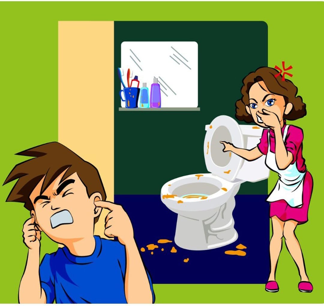 Worltra Smart Pee Pee Men Urine Device No Splash Pee Clean Toilet Lavatory