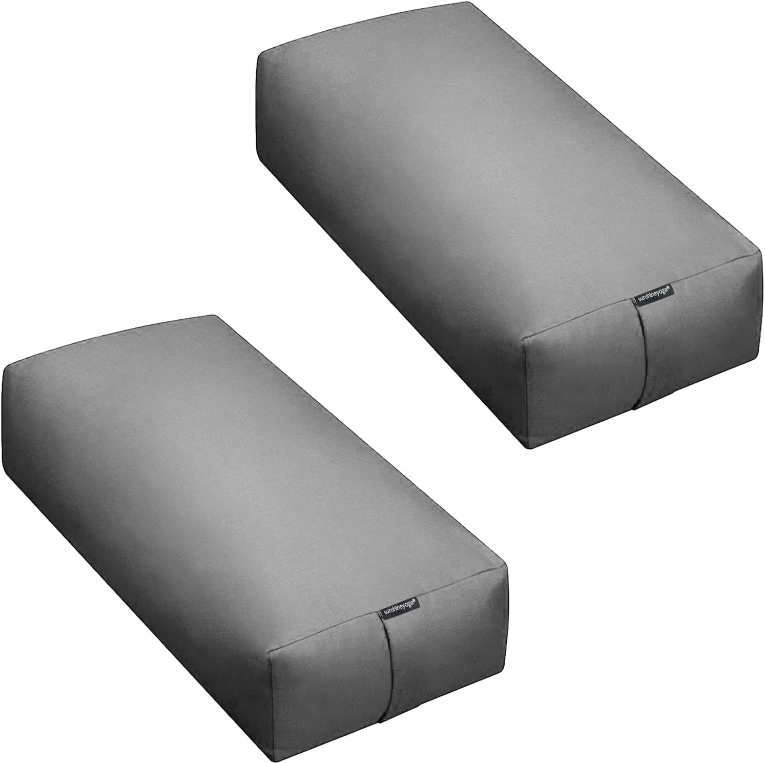Firm Large Yoga Bolster, 24x12x6in