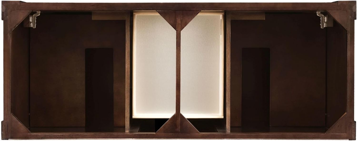 60 in. Double Cabinet in Country Oak Finish