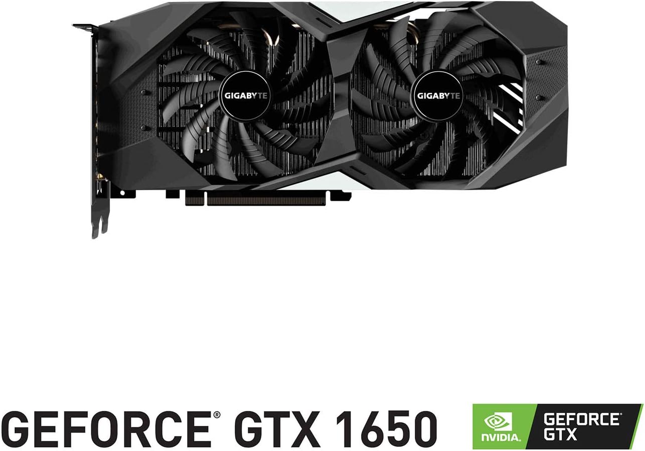 GIGABYTE Gv-N1650OC-4GD GeForce GTX 1650 OC 4G Graphics Card, 2X Windforce Fans, 4GB 128-Bit GDDR5, Video Card