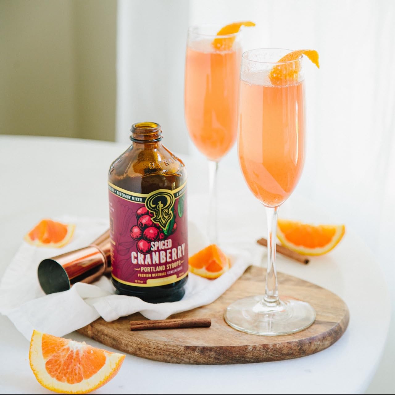 Portland Syrups Marionberry Syrup for Cocktails, 12 oz, 12 Servings