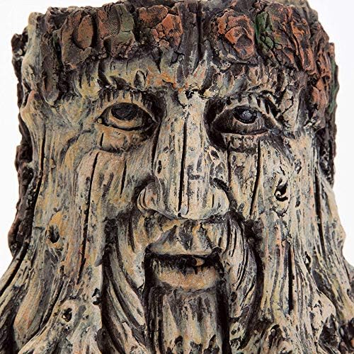 Bits and Pieces - Tree Face Garden Planter Flower Pot - 5 1/2 Inch