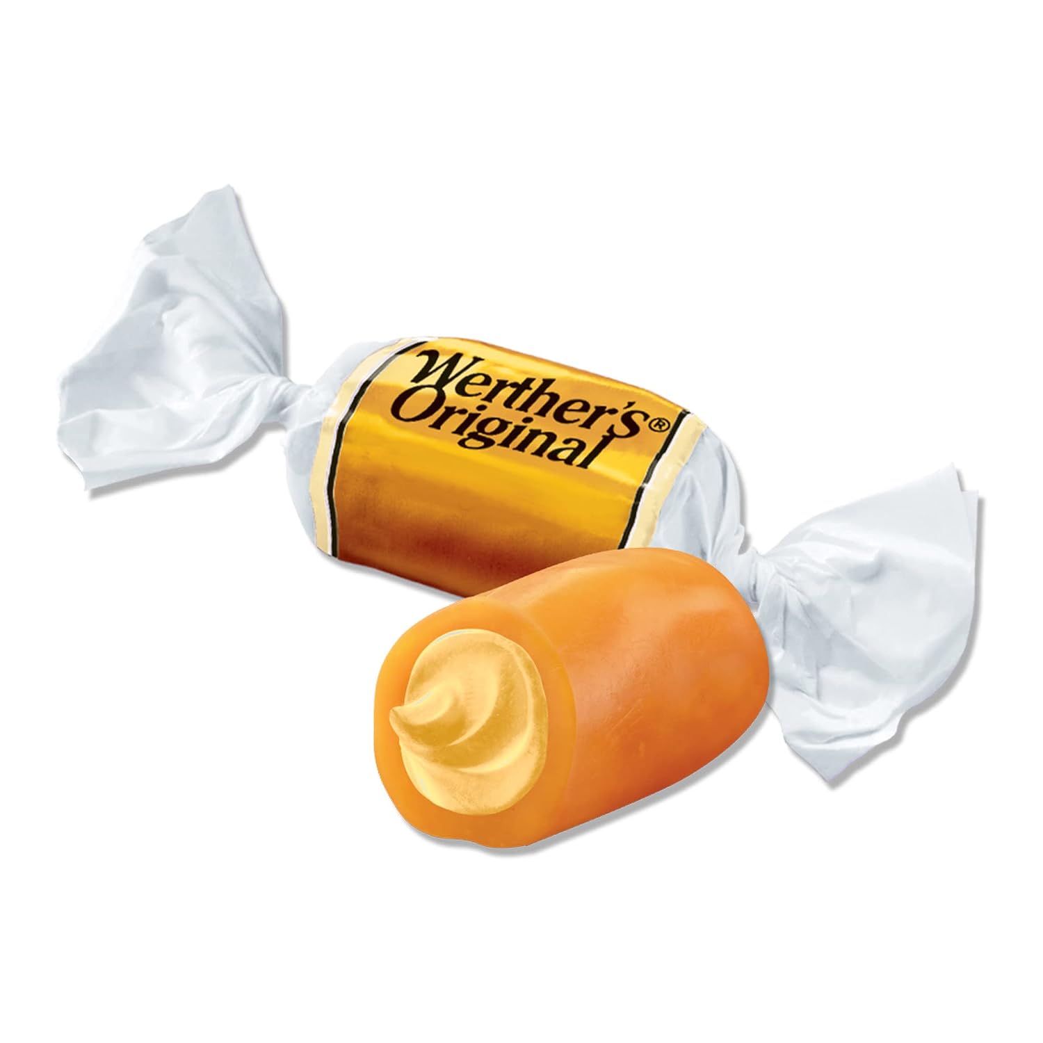 Werther's Original Caramel Coffee Hard Candy - Individually Wrapped Hard Candies for Halloween, Parties, or Snacks - 2.65 oz Bags (Pack of 3)