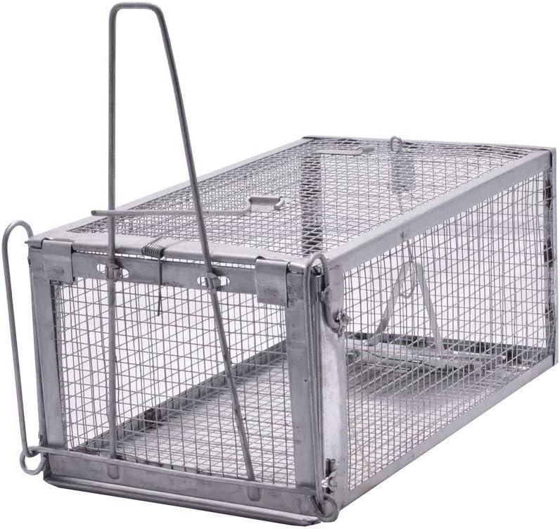 Quality Rat Trap, Humane Live Animal Mouse Cage Traps, Catch and Release Mice, Rats, Chipmunk, Pests