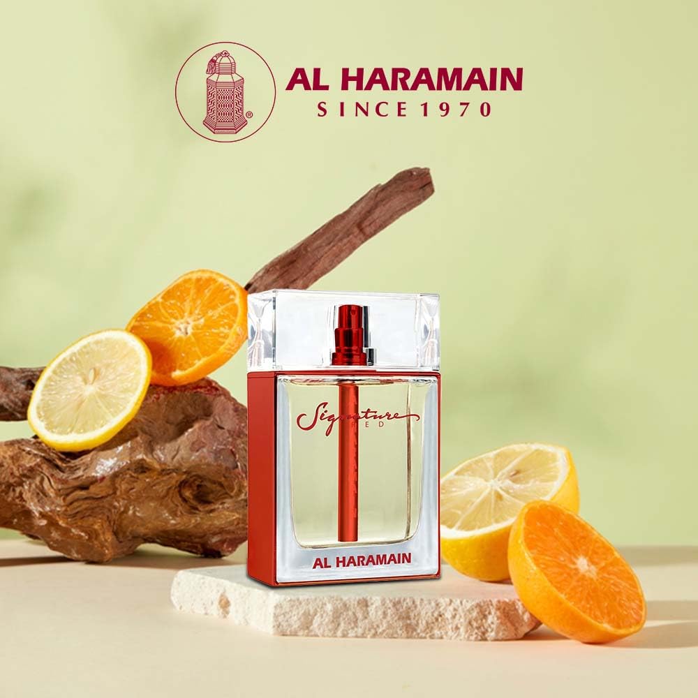 Al Haramain Signature Red Eau De Parfum Spray, 3,4 Ounce (Unisex)