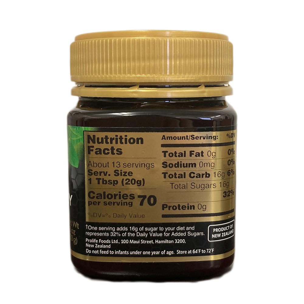 New Zealand Manuka Honey Certified UMF 10+, 8.8oz(250g)