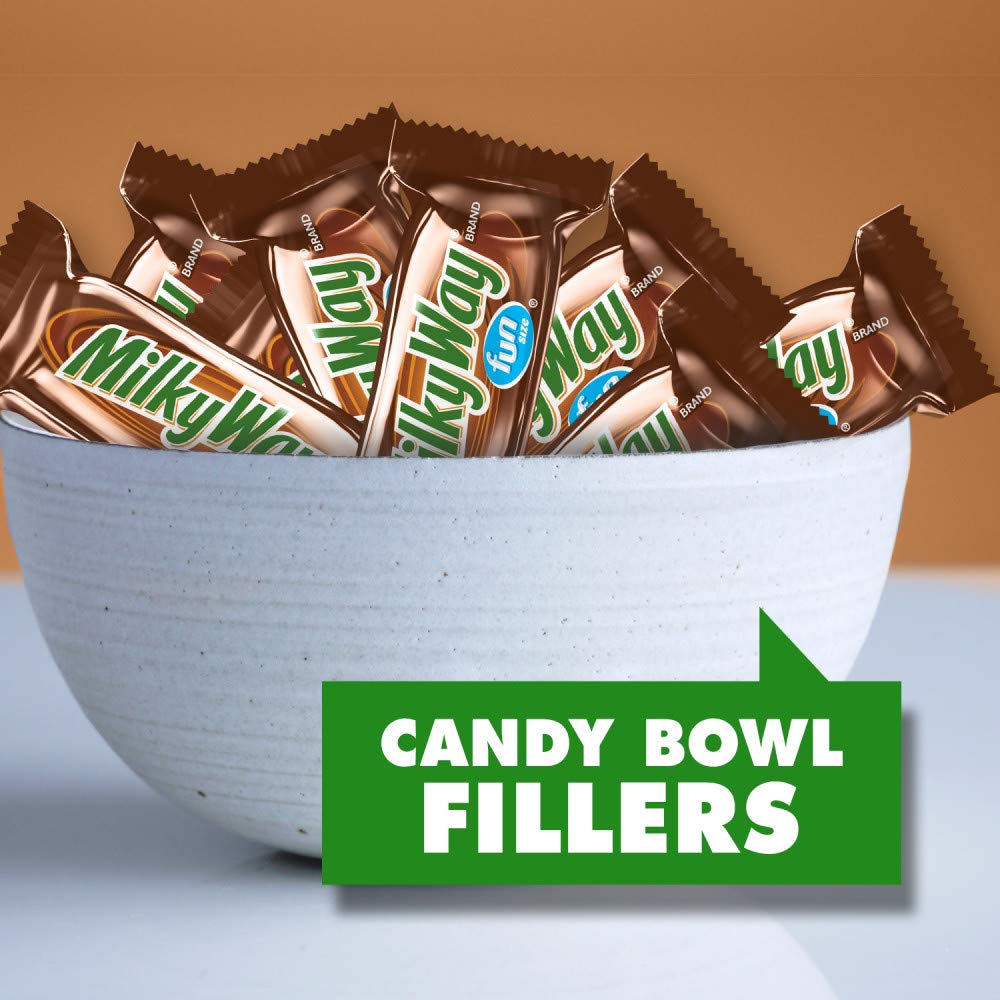 MILKY WAY Milk Chocolate Fun Size Candy Bars 11.24-Ounce Bag (Pack of 6)