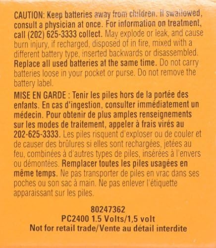 Duracell 32-MA92-DH0O Procell Alkaline Battery, AAA (Pack of 24), Packaging May Vary