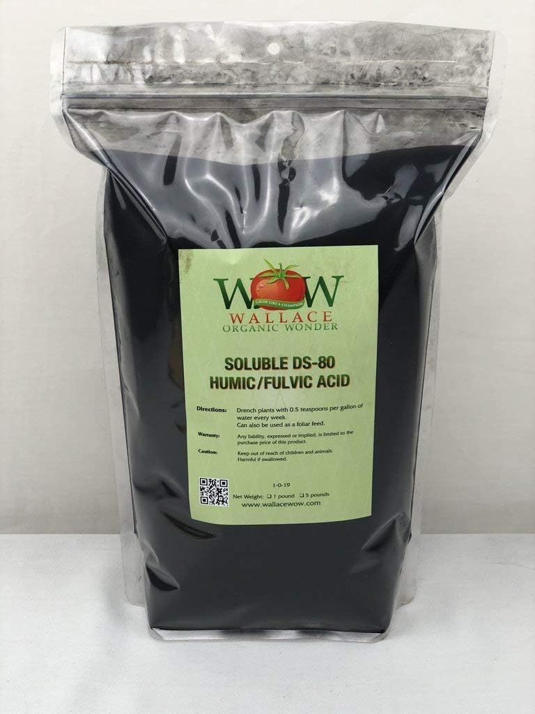 Wallace Organic Wonder, Soluble DS-80 Humic/Fulvic Acid (1lb)