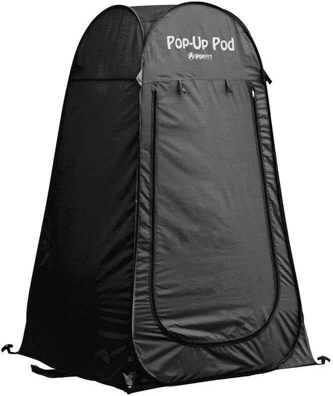 GigaTent Pop Up Pod Changing Room Privacy Tent – Instant Portable Outdoor Shower Tent, Camp Toilet