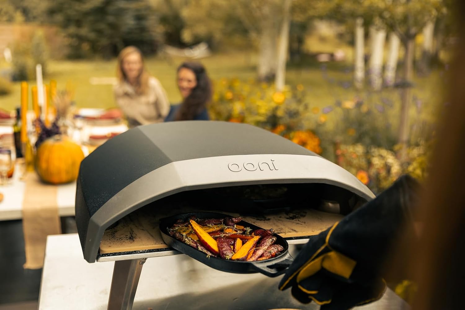 Ooni Koda 16 Propane Gas Pizza Oven – 16" Gas Powered Outdoor Oven with 28 mBar Regulator and Gas Hose