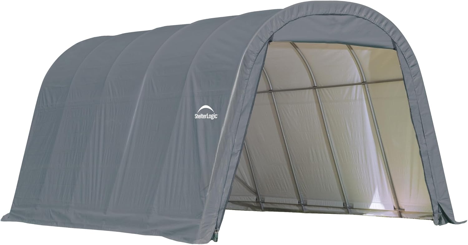 ShelterLogic 73342 Green 12'x20'x10' Round Style Shelter