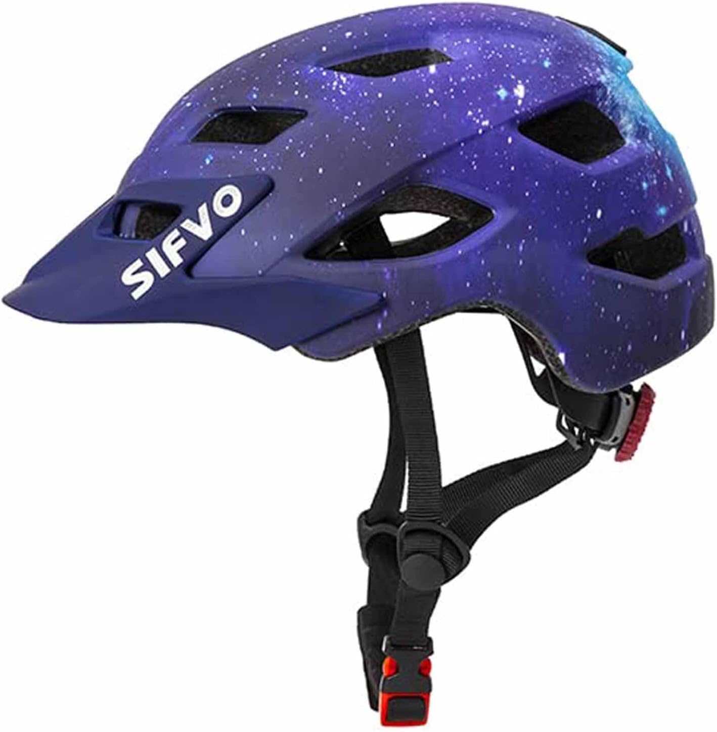 Kids Helmet, SIFVO Kids Bike Helmet Boys and Girls Bike Helmet with Cool Visor Helmet for Kids 5-14