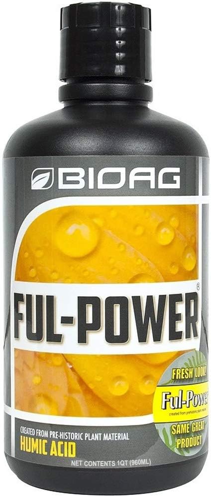 BioAg Ful-Power Humic Acid Plant Supplement OMRI Listed, 1-Quart